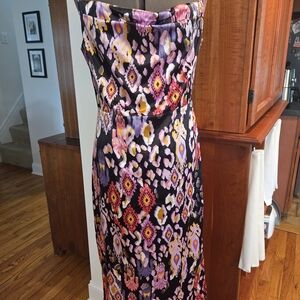 Ikat Spaghetti Strap Dress